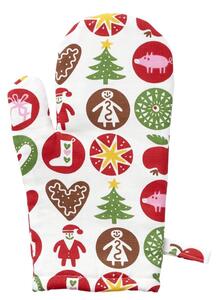 Klippan Sada kuchyňská chňapka a rukavice Christmas Ornament 31 x 19 cm