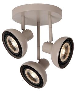 LUCIDE 30997/13/38 SENSAS stropní bodové svítidlo/spot D258mm 3xGU10 (ES111) krémová