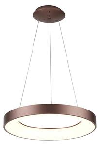 Azzardo AZ4998 - LED Lustr na lanku SANTANA LED/30W/230V hnědá