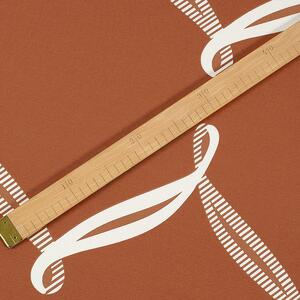Goldea bavlněné plátno deluxe - designová lana na skořicovém 230 cm