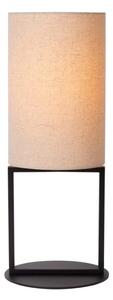 LUCIDE 30562/81/38 HERMAN stolní lampa V500mm 1xE27 černá, krémová