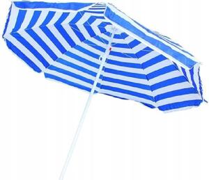 Modro-bílý plážový slunečník BEACH 160 cm