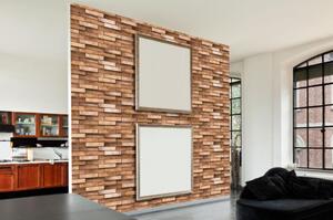 Walnut Panel - 3D PVC obklad (980 x 480 mm - 0,47 m2)
