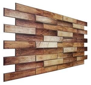 Walnut Panel - 3D PVC obklad (980 x 480 mm - 0,47 m2)