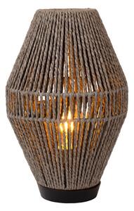 LUCIDE 34543/01/36 CORDULLE stolní lampička V335mm 1xE27 černá, šedá