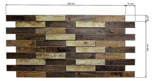 Obkladový 3D PVC panel 95 x 48 cm - Old Tree staré dřevo