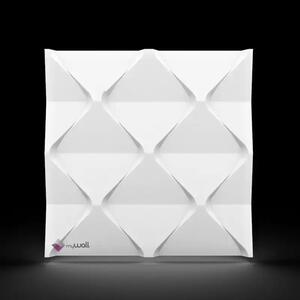 Polystyrénový 3D obkladový panel Harmony bílý