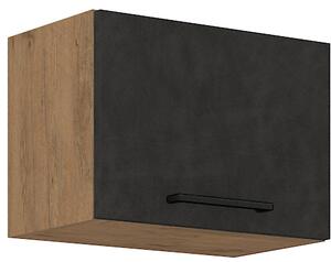STL 50 cm skříňka horní jednodveřová (otevírání nahoru) VIGO Barevné provedení kuchyně VIGO: Dub Lancelot / Dark Wood