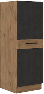 STL 50 cm potravinová skříň se 3 zásuvkami VIGO Barevné provedení kuchyně VIGO: Dub Lancelot / Dark Wood