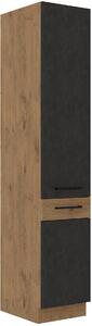 STL 40 cm skříňka vysoká dvoudveřová VIGO Barevné provedení kuchyně VIGO: Dub Lancelot / Dark Wood