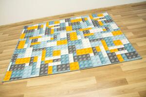 Associated Weavers Dětský kusový koberec Kostky Lego vícebarevný Rozměr: 150x200 cm