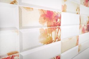 Flowers - 3D PVC obklad (955 x 480 mm - 0,46 m2)