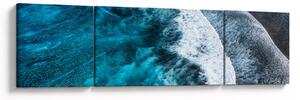 Obraz - Vlny na moři (170x50 cm)