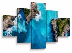 Obraz - Zátoka na Bali (125x70 cm)