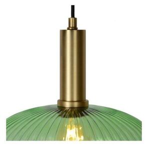 Lucide 45386/30/33 MALOTO závěsné svítidlo Ø 30cm E27 / 40W zelená / zlatá