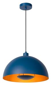 LUCIDE 45496/01/35 SIEMON závěsné svítidlo D400mm 1xE27 modrá