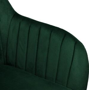 ViaDomo Via Domo - Židle Prato - zelená - 58x87x55 cm
