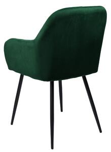 ViaDomo Via Domo - Židle Prato - zelená - 58x87x55 cm