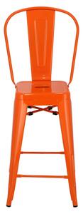 Barová židle Niort Back oranžová