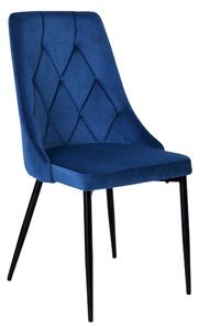 ViaDomo Via Domo - Židle Acacia - modrá - 43x92x45 cm