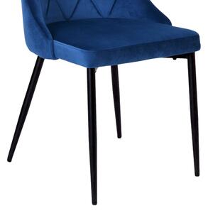 ViaDomo Via Domo - Židle Acacia - modrá - 43x92x45 cm