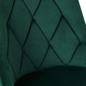 ViaDomo Via Domo - Židle Acacia - zelená - 43x92x45 cm
