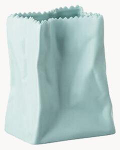 Porcelánová mini váza Bag Mint