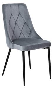 ViaDomo Via Domo - Židle Acacia - šedá - 43x92x45 cm