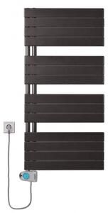 Thermal Trend DHR-EM 600 x 1222 elektrický topný žebřík, 600W DHR-EM 600/1222-600W antracit PROVEDENÍ: levá strana
