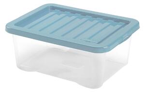Heidrun Plastový úložný box s víkem Quasar 18l