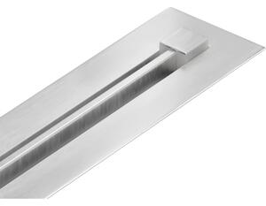 Mexen Flat Super Slim, super tenký odtokový žlab s 360° rotačním sifonem 150 cm, nerez, 1051150