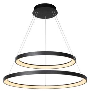 LUCIDE 46403/92/30 VIDAL závěsné svítidlo D780mm LED 92W/4160lm 2700K černá