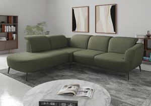 ROHOVÁ SEDAČKA, textil, olivově zelená Sit & More - Sedací soupravy, Online Only