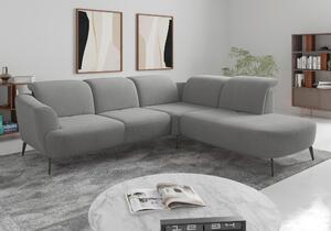 ROHOVÁ SEDAČKA, textil, šedá Sit & More - Sedací soupravy, Online Only