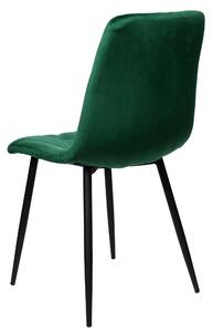 ViaDomo Via Domo - Židle Riccio - zelená - 44x88x56 cm