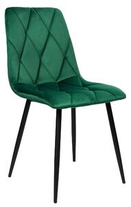 ViaDomo Via Domo - Židle Riccio - zelená - 44x88x56 cm