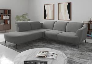 ROHOVÁ SEDAČKA, textil, šedá Sit & More - Sedací soupravy, Online Only