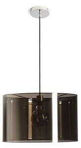 FANCY 50/30 závěsná kouřová fólie 230V E27 20W - RED - DESIGN RENDL