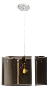 FANCY 50/30 závěsná kouřová fólie 230V E27 20W - RED - DESIGN RENDL