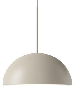 Bolia Krémově bílé kovové závěsné LED světlo Aluna 60 cm