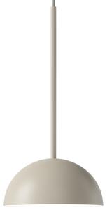 Bolia Krémově bílé kovové závěsné LED světlo Aluna 27 cm