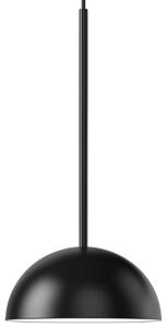 Bolia Černé kovové závěsné LED světlo Aluna 27 cm