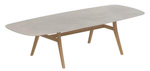 Royal Botania Jídelní stůl Zidiz, Royal Botania, 300x120x75 cm, rám teak, deska keramika pearl grey