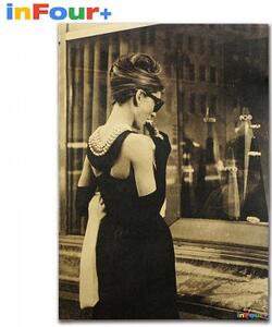 Plakát Audrey Hepburn 51,5x36cm Vintage č.7