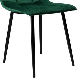 ViaDomo Via Domo - Židle Sorbo - zelená - 44x86x55 cm