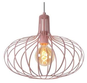 Lucide 78393/38/66 MERLINA závěsné svítidlo E27 / 60W Pink