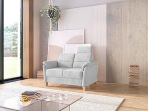 DVOUMÍSTNÁ POHOVKA, textil, barvy stříbra Sit & More - Pohovky, Online Only