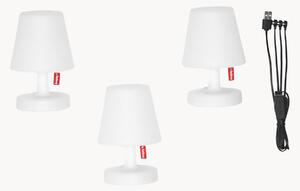 Sada přenosných exteriérových stolních lamp Edison the Mini, 3 díly