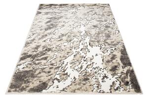 Makro Abra Kusový koberec BREEZE 31012 / 44945 Abstraktní šedý béžový krémový Rozměr: 240x340 cm
