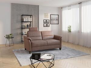TŘÍMÍSTNÁ POHOVKA, textil, barvy lískového ořechu Sit & More - Pohovky, Online Only